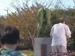 Pakvaišęs japoniškas bronze statue juda part6