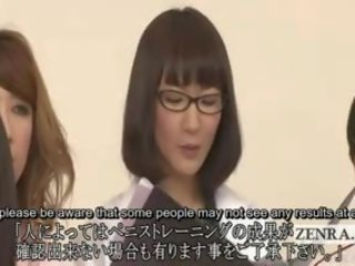Subtitled נקבה בלבוש וגברים עירומים ביחד יפני אחיות ביזארי examination