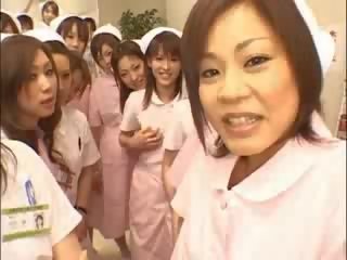 Asia nurses enjoy x rated film film on top