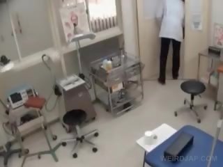 Stupendous Asian Gets Tits And Butt Measured At medico