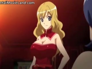 Prsnaté desirable anime transsexuál dostane ju penis part5