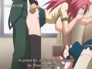 Ružový vlasy anime enchantress kurvička fucked proti the stena