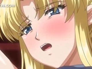 Sensational blondýna anime víla kurvička buchol hardcore