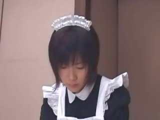 Japonská maids v punčochy dostat šroubované