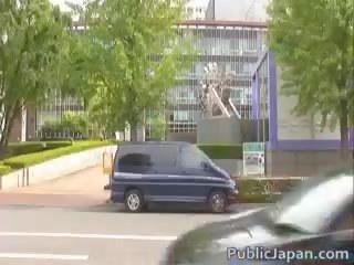 Aino kishi azjatyckie lalka ma seks wideo w jej samochód part6