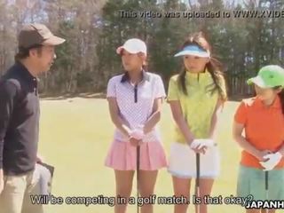 Japanhdv golf fan erika hiramatsu nao yuzumiya nana kunimi scene3 príves